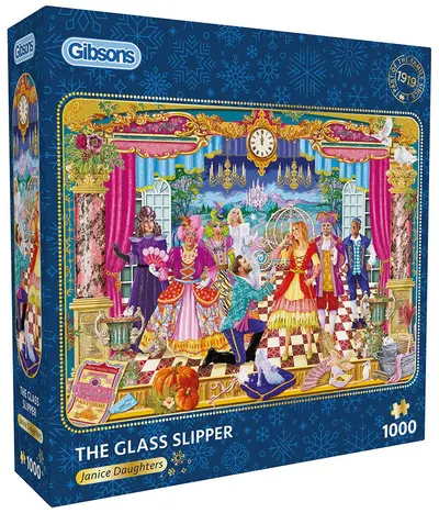 Puzzle Gibsons din 1000 piese - Pantoful de sticlă