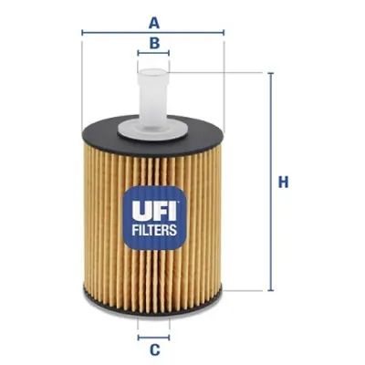 Filtru ulei UFI 25.077.00