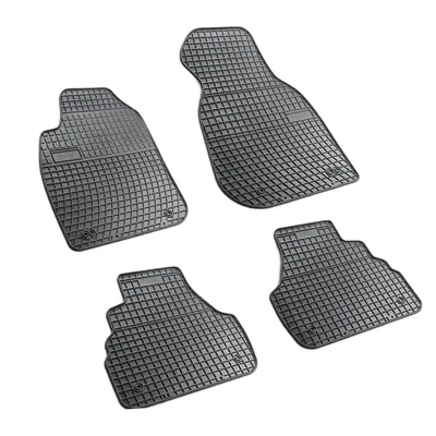 Set covorase auto din cauciuc Audi A6-C5 1997-2004, presuri FROGUM, negre, 4 buc.