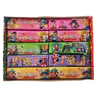 Gumă de mestecat Chewy WhatsApp Dragon Ball – 11 g. Engros