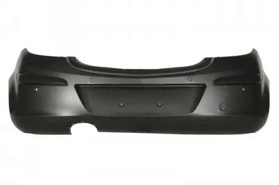 Bara spate cu capac carlig remorcare grunduita, SPORT, numar locas senzori parcare 4, grunduit, TUV OPEL CORSA D 5 usi intre 2006-2014