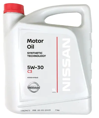 Ulei motor NISSAN Motor Oil C3 5W30 KE90091043 5L 5L