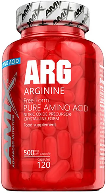 Arginine, 120 capsule, Amix