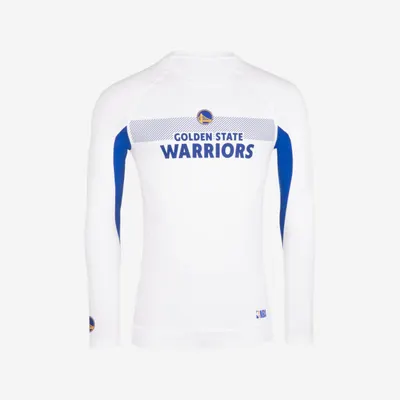Bluză termică Baschet NBA golden state warriors - ut500 Alb-Copii
