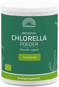 Mattisson Healthstyle Pudră Organică de Chlorella, 125 g