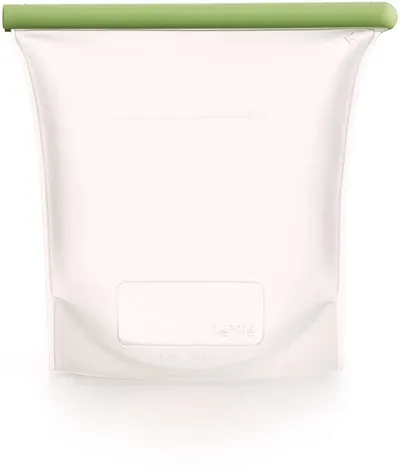 Pungă din silicon pentru depozitare și congelare Lekue - 21.5 x 24.5 cm, 1.5 l