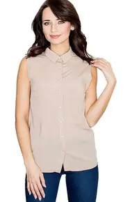 Top de damă Adefach K363 bej - Bej
