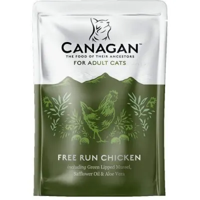 Hrana umeda pentru pisici Canagan Adult cu pui 85 g