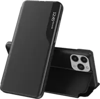 Husă Techsuit - eFold, iPhone 15 Plus, negru