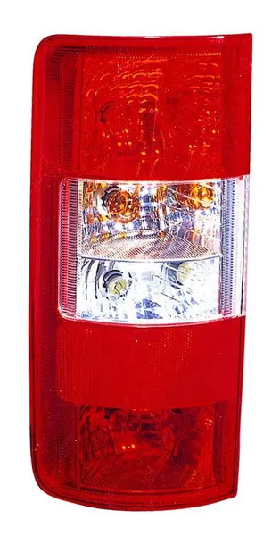 Stop tripla lampa spate stanga potrivit FORD TRANSIT / TOURNEO CONNECT 2002-2013 - (Semnalizator alb, culoare sticla: rosu)