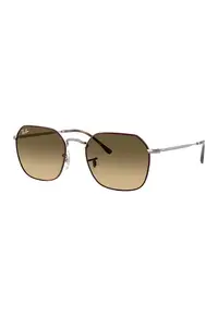 Ochelari de soare unisex cu lentile in degrade - Argintiu