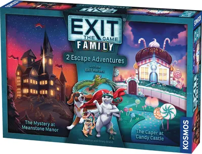 Joc de societate Exit: The Game - Family - 2 Escape Adventures - De cooperare