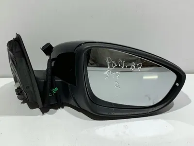 Oglinda dreapta cu rabatare electrica culoare negru - lc9x 3AC857508K Volkswagen Passat B7 (2010-2014)
