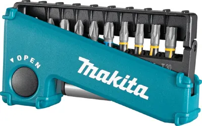 Set de biți Makita - Impact Premier E-03567, 1/'', 11 piese