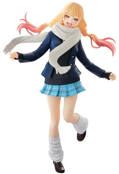 Statuetă Banpresto Animation: My Dress-Up Darling - Marin Kitagawa (Winter Uniform), 24 cm
