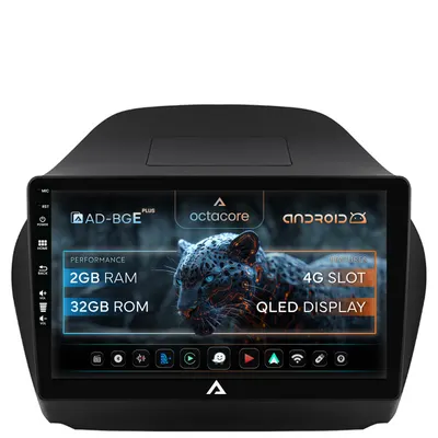 Navigatie Hyundai IX35 (2009-2015), Android, E-Octacore 2GB RAM + 32GB ROM, 10.1 Inch - AD-BGE10002+AD-BGRKIT189