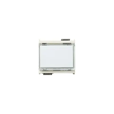 Buton cu revenire Vimar(Idea) 2 module,iluminat,alb