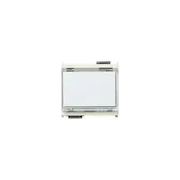 Buton cu revenire Vimar(Idea) 2 module,iluminat,alb
