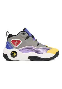 Pantofi sport copii - piele naturala - gri - stilat - confortabil -