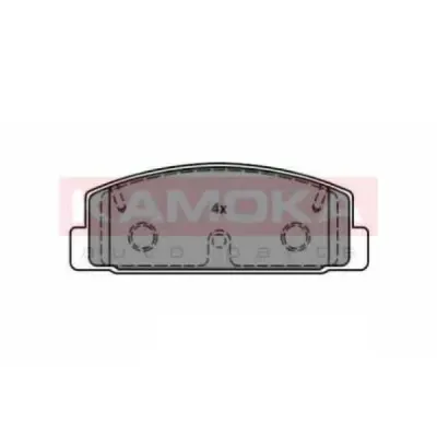 Set placute frana, frana disc KAMOKA JQ101744