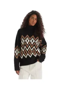 Pulover de dama multicolor