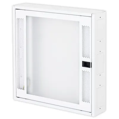 Cutie cabl.struct.DW4,3 rand,44xTOOLLESS,4x230V,RAL9003,plat