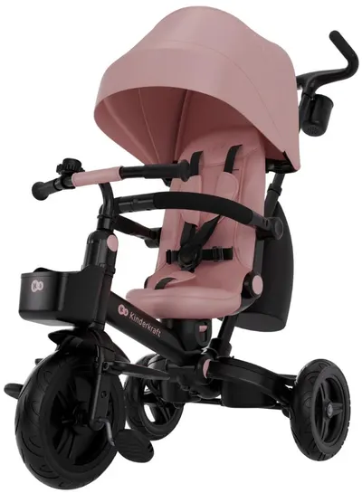 Tricicletă KinderKraft - Aveo 2 Plus, Pink