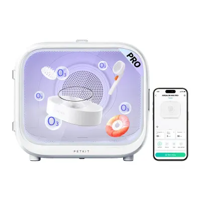 Uscator Smart PETKIT AirSalon Max Pro pentru animale de companie, Capacitate 60L, Ecran tactil, Bluetooth - Default Title