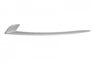 Linii grila bara fata stanga plastic, argintiu BMW Seria 5 F10, F11 intre 2013-2017
