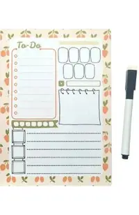 Planner magnetic. Portocaliu