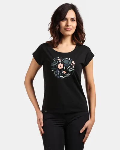 Tricou KILPI Roane, Negru, Femei