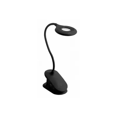 Corp de iluminat - Veioza RINGO,4W, 200lm. DC5V,1A, 3000K-6000K, 3-CCT,bat.1200 mAh, Ra>80, dimmable, black