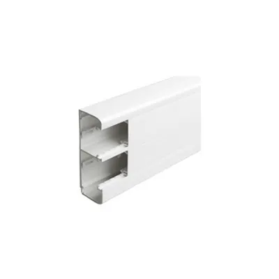 capac flexibil snap-on DLP trunking - 2 compartimente - 50 x 145 - cu capac 45 mm - 2 m - alb