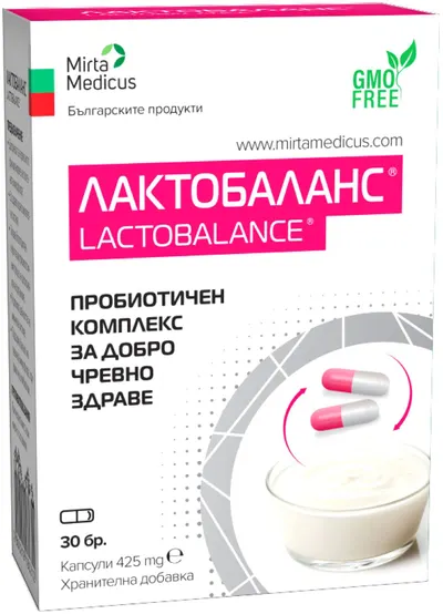 Lactobalance, 425 mg, 30 capsule, Mirta Medicus