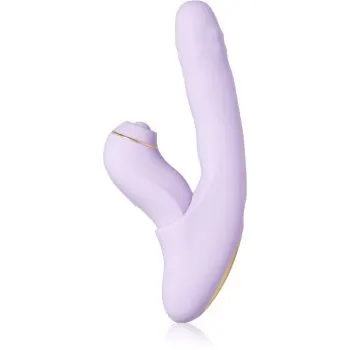 Svakom DuoGlow Thrusting Beaded With Pulsating Stimulator vibrator cu stimularea clitorisului