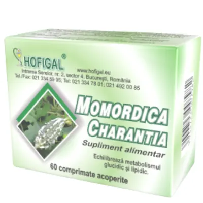 Momordica Charantia, Hofigal | 60 comprimate