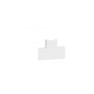 Conexiune plana T - pentru DLPlus Mini canal cablu 75x20 - alb
