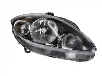 Far dreapta (H1 H7, reglaj electric, cu motoras, fundal negru) SEAT ALTEA, ALTEA XL, LEON, TOLEDO 2004-2009