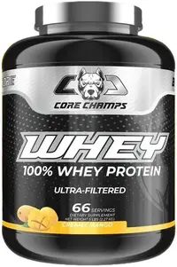 100% Whey Protein Ultra-Filtered, mango, 2270 g, Core Champs by Kai Greene