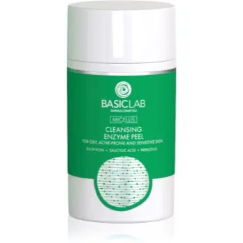 BasicLab Dermocosmetics Micellis peeling enzimatic pentru ten gras si problematic