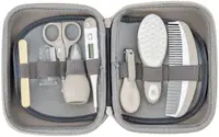 Set de igienă pentru bebeluși KikkaBoo - Beige, 8 piese