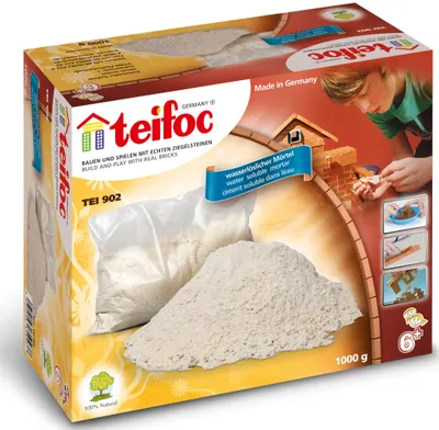 Constructor creativ Teifoc - Mortar / ciment - 1 kg