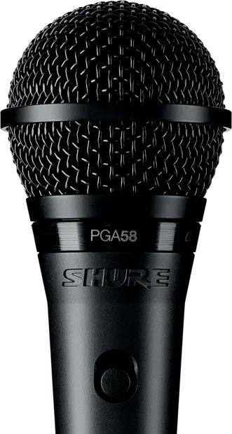 Microfon Shure - PGA58-QTR-E, negru
