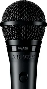 Microfon Shure - PGA58-QTR-E, negru