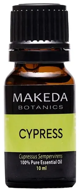 Makeda Botanics Ulei esențial de chiparos, grad terapeutic, 10 ml