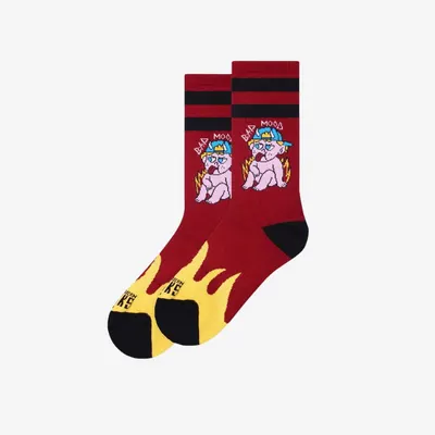 Șosete American Socks Bad Moon Multicolor