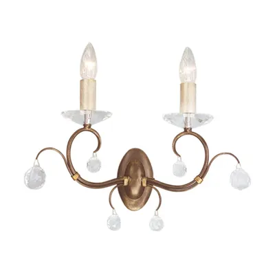 Aplica Lunetta 2 Light Wall Light