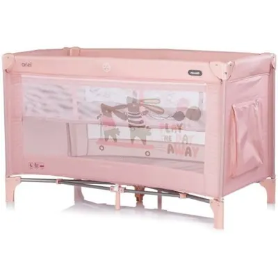 Patut pliabil Chipolino Ariel powder pink