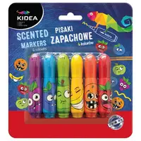Markere Kidea - parfumate, 6 culori