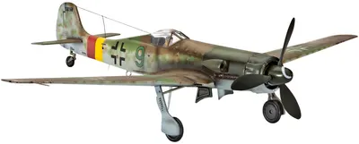 Model asamblat de avion militar Revell -Focke Wulf Ta 152 H (03981)